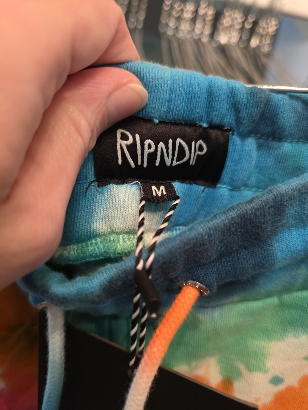 Mens RIPNDIP Shorts. Brand New. Tiedye Size Medium - Picture 3 of 3